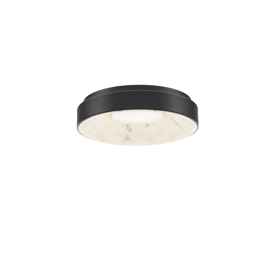 Transitional Flush Mount from the Crackle Collection