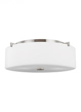 Modern Drum Shade Flush Mount from the Sunset Drive Collection