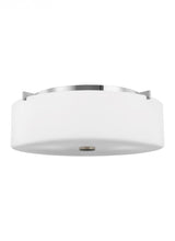 Modern Drum Shade Flush Mount from the Sunset Drive Collection