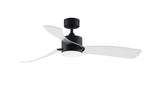 Transitional Ceiling Fans With Light from the Sculptaire Collection
