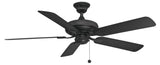 Traditional Exterior Fan from the Edgewood 52 Collection
