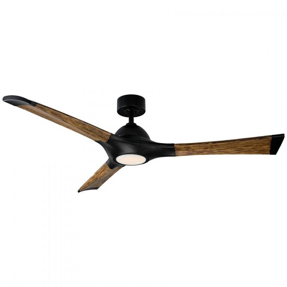 Transitional Exterior Fan from the WOODY Collection