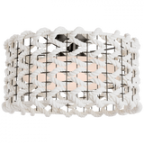 Traditional Drum Shade Flush Mount from the Catania Collection