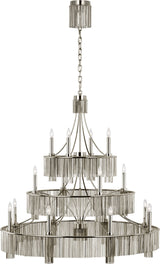 Sutton 50" Three Tier Chandelier