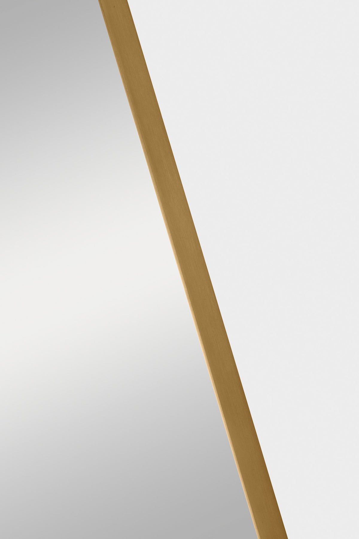 Planer Medium Rectangular Mirror Burnished Brass MR1304BBS
