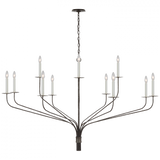 Traditional 12 Light Chandelier from the Belfair Collection