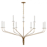 Traditional 12 Light Chandelier from the Belfair Collection