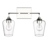 Transitional Vanity Light from the Gladys Collection