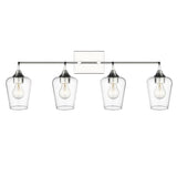 Transitional Vanity Light from the Gladys Collection
