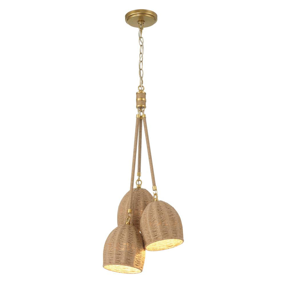 Transitional Multi Light Pendant from the Jace Collection