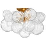 Modern Flush Mount from the Talia Collection