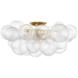 Modern Flush Mount from the Talia Collection