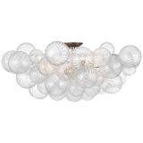 Modern Flush Mount from the Talia Collection