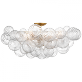Modern Flush Mount from the Talia Collection