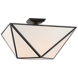 Modern Semi-Flush Mount from the Lorino Collection