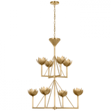 Casual 8 Light Chandelier from the Alberto Collection