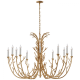 Casual 12 Light Chandelier from the Silva Collection