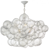 Casual 8 Light Chandelier from the Talia Collection