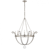 Traditional 8 Light Chandelier from the Alonzo Collection