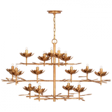 Casual 15 Light Chandelier from the Clementine Collection