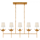 Casual 5 Light Chandelier from the Illana Collection