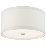 Modern Drum Shade Flush Mount from the Walker Collection