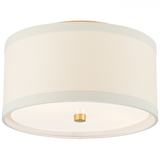 Modern Drum Shade Flush Mount from the Walker Collection
