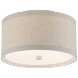 Modern Drum Shade Flush Mount from the Walker Collection