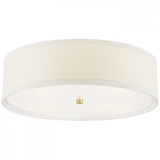 Modern Drum Shade Flush Mount from the Walker Collection