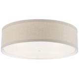 Modern Drum Shade Flush Mount from the Walker Collection