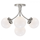 Modern Flush Mount from the Prescott Collection