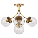 Modern Flush Mount from the Prescott Collection