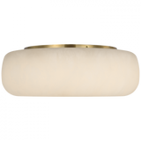 Modern Drum Shade Flush Mount from the Formosa Collection