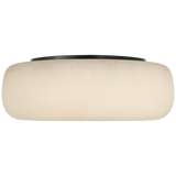 Modern Drum Shade Flush Mount from the Formosa Collection
