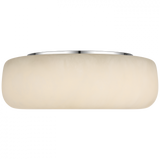 Modern Drum Shade Flush Mount from the Formosa Collection