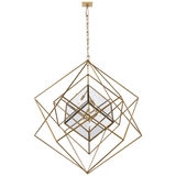 Modern 5 Light Chandelier from the Cubist Collection