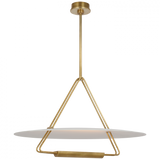 Modern 1 Light Chandelier from the Teline Collection