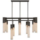 Modern 12 Light Chandelier from the Covet Collection