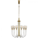 Modern 10 Light Chandelier from the Reverie Collection