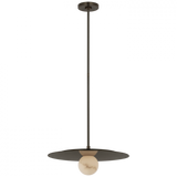 Modern Down Pendant from the Pertica Collection