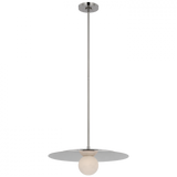 Modern Down Pendant from the Pertica Collection