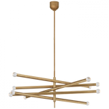 Modern 1 Light Chandelier from the Rousseau Collection