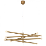 Modern 1 Light Chandelier from the Rousseau Collection
