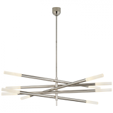 Modern 1 Light Chandelier from the Rousseau Collection