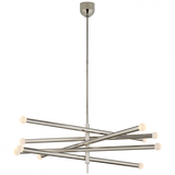 Modern 1 Light Chandelier from the Rousseau Collection