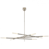 Modern 1 Light Chandelier from the Rousseau Collection