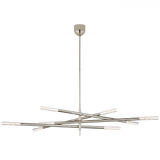 Modern 1 Light Chandelier from the Rousseau Collection