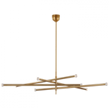 Modern 1 Light Chandelier from the Rousseau Collection