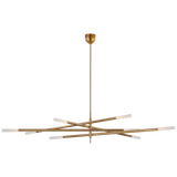 Modern 1 Light Chandelier from the Rousseau Collection