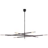 Modern 1 Light Chandelier from the Rousseau Collection